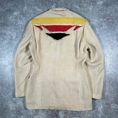 Losso WESTERN WEAR 60s Wool Multi-Border Jacket Multi Size M