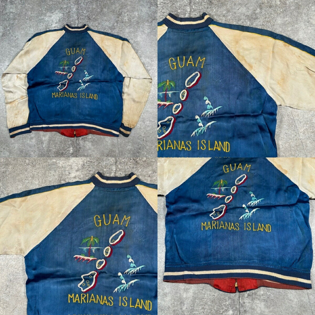 GUAM MARIANAS ISLAND 50s Vintage Jacket Multi Size L
