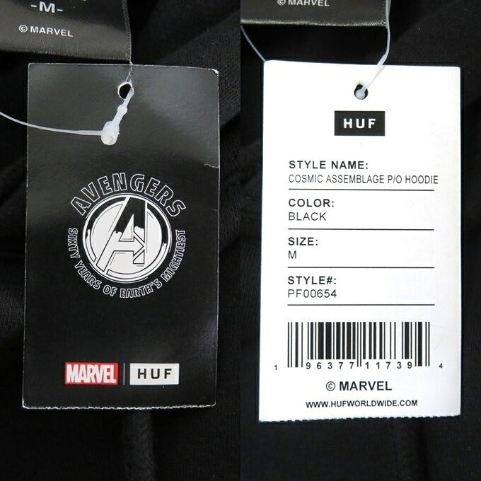 HUF x MARVEL AVENGERS Cosmic Assemblage Hoodie Multi Size M