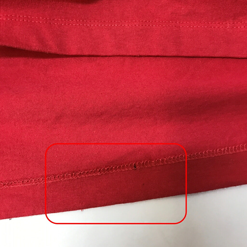 Off-White DIAG BERNINI Layered Hoodie Red Size M