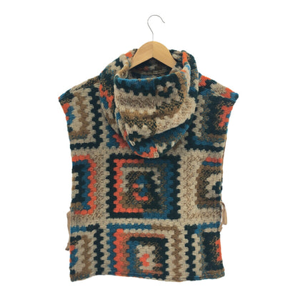 Engineered Garments Hooded Interliner Crochet Vest Size F