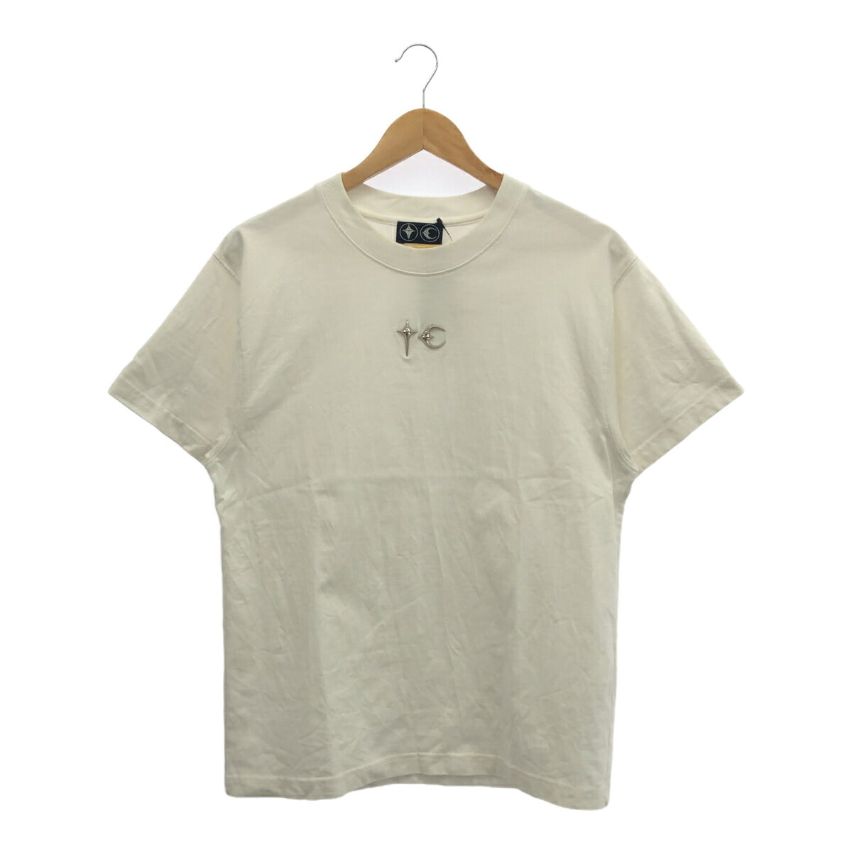 Thug Club 24SS TC Basic Logo Metal Emblem T-Shirt Size 1