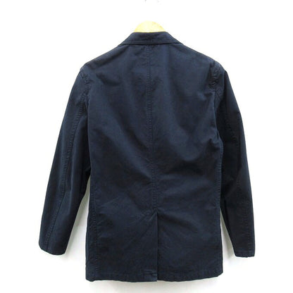 YAMANE DELUXE Japanese Pattern Lined Blazer Navy Size 3