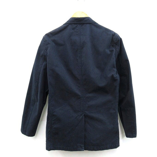 YAMANE DELUXE Japanese Pattern Lined Blazer Navy Size 3