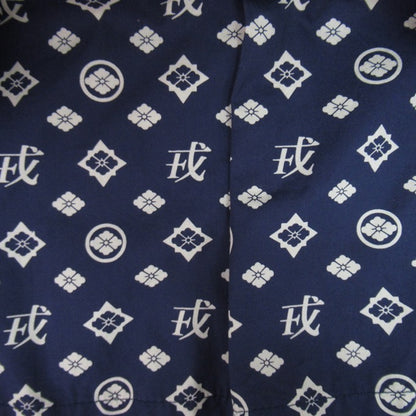 YAMANE DELUXE Japanese Pattern Lined Blazer Navy Size 3