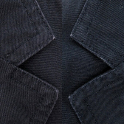 YAMANE DELUXE Japanese Pattern Lined Blazer Navy Size 3