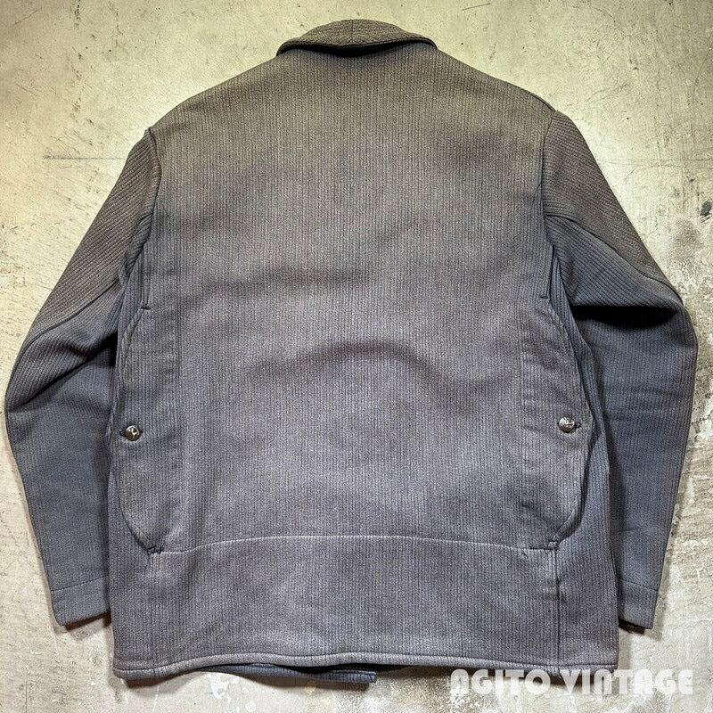 ITFPMSFS barbe bleue 60s French Pique Jacket Gray Size 46