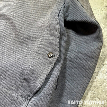 ITFPMSFS barbe bleue 60s French Pique Jacket Gray Size 46