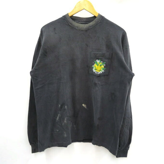 READYMADE Vintage Marlboro Snake Long Sleeve T-Shirt Black Size M