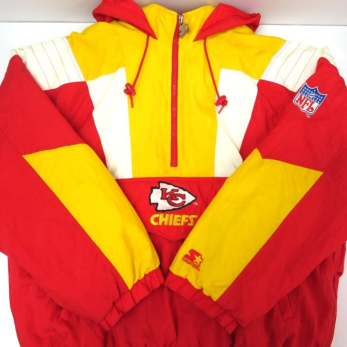 PRO LINE by STARTER 90s NFL Chiefs Jacket Multi Size XL