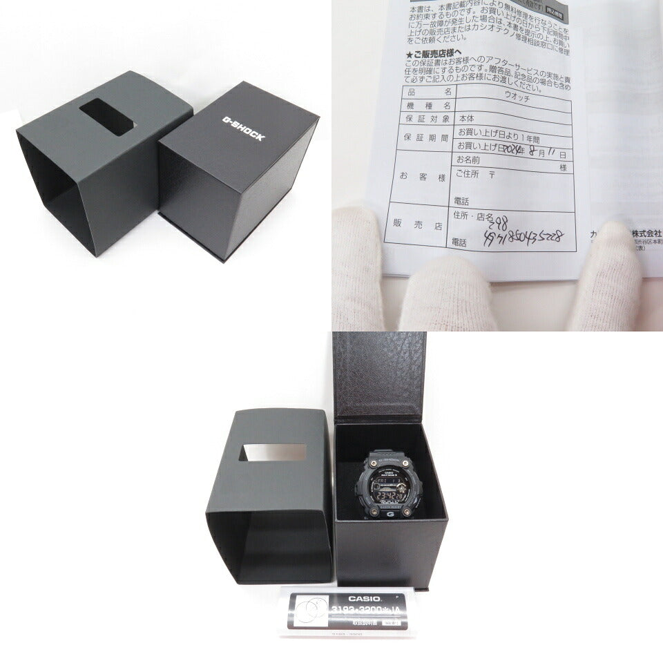 CASIO G-SHOCK GW-7900B-1JF Radio Black Watch Size ONE SIZE