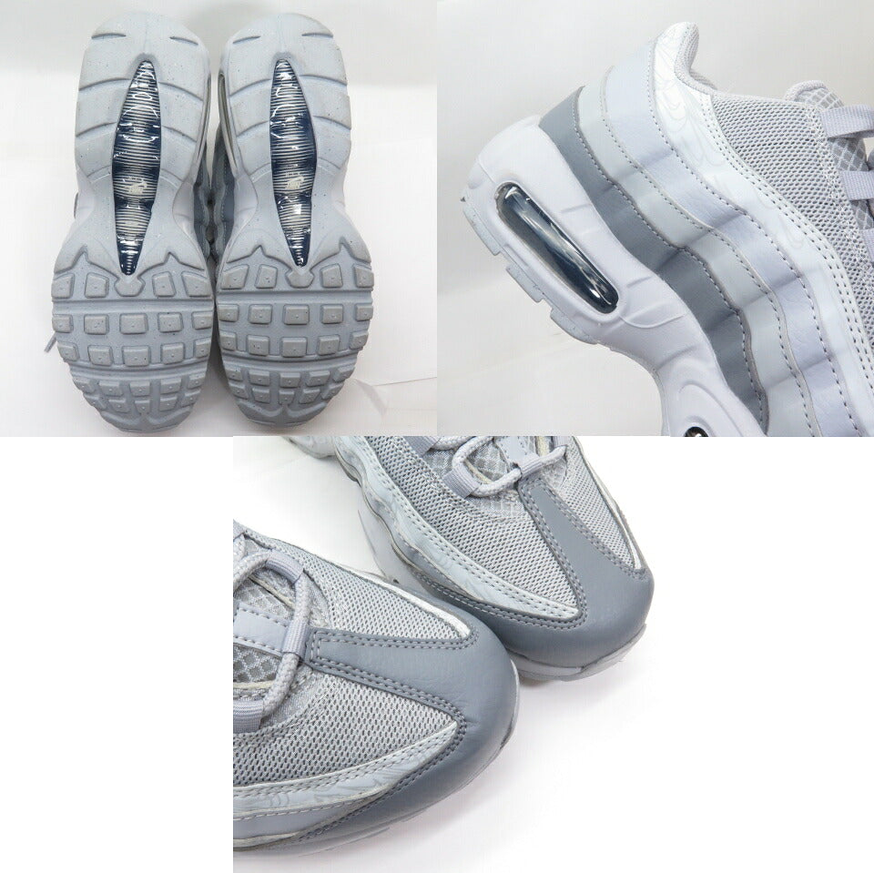NIKE AIR MAX 95 Wolf Gray Midnight Navy Sneakers
