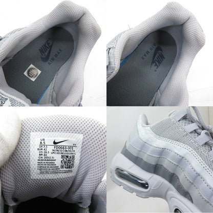 NIKE AIR MAX 95 Wolf Gray Midnight Navy Sneakers