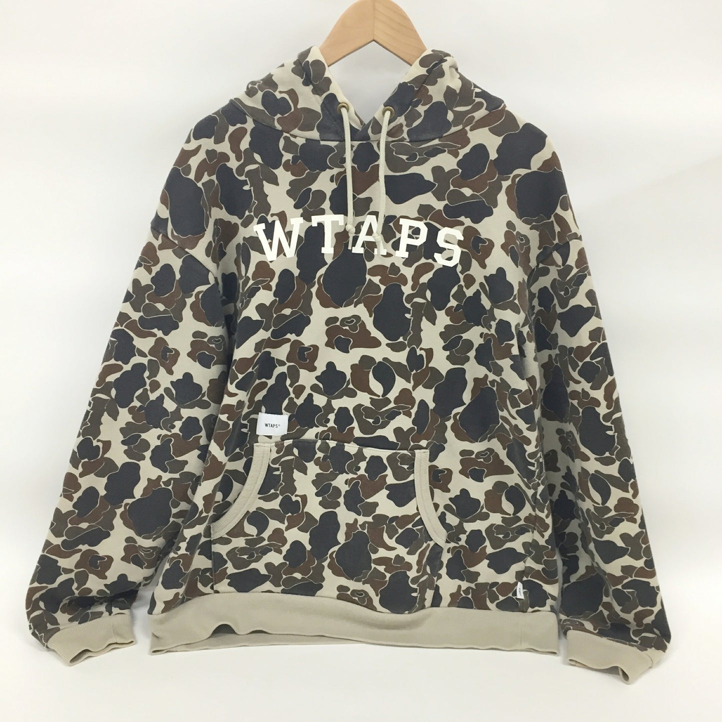 WTAPS Camo Collegiate Hoodie Multi Size 01