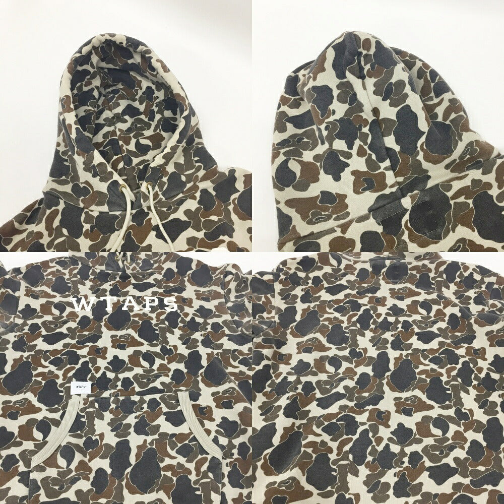 WTAPS Camo Collegiate Hoodie Multi Size 01