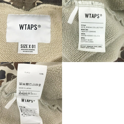 WTAPS Camo Collegiate Hoodie Multi Size 01