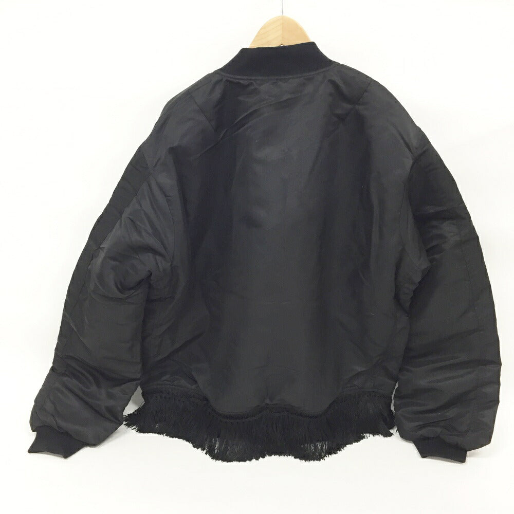 Daini MA-1 Nylon Bomber Jacket Size L
