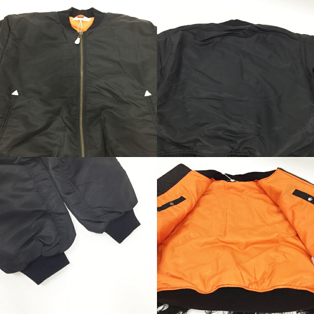 Daini MA-1 Nylon Bomber Jacket Size L