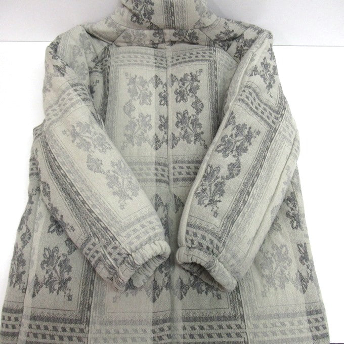 TOZAOU WALLPAPER PAD JACKET 23AW Gray Jacket Size L