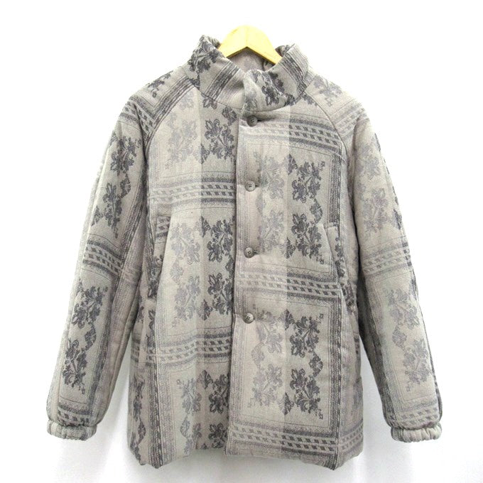 TOZAOU WALLPAPER PAD JACKET 23AW Gray Jacket Size L