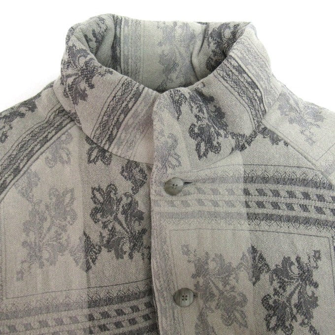 TOZAOU WALLPAPER PAD JACKET 23AW Gray Jacket Size L