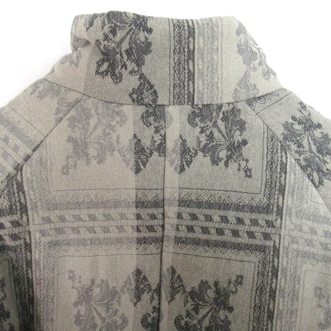 TOZAOU WALLPAPER PAD JACKET 23AW Gray Jacket Size L