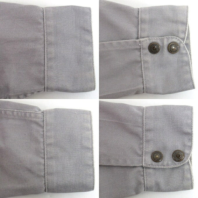 Levi's 90s STA-PREST Zip Up Jacket Gray Size M