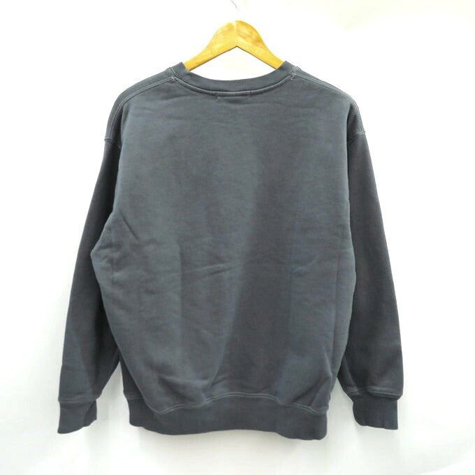 JieDa Overdye Embroidery Crewneck Sweatshirt Black Size 2