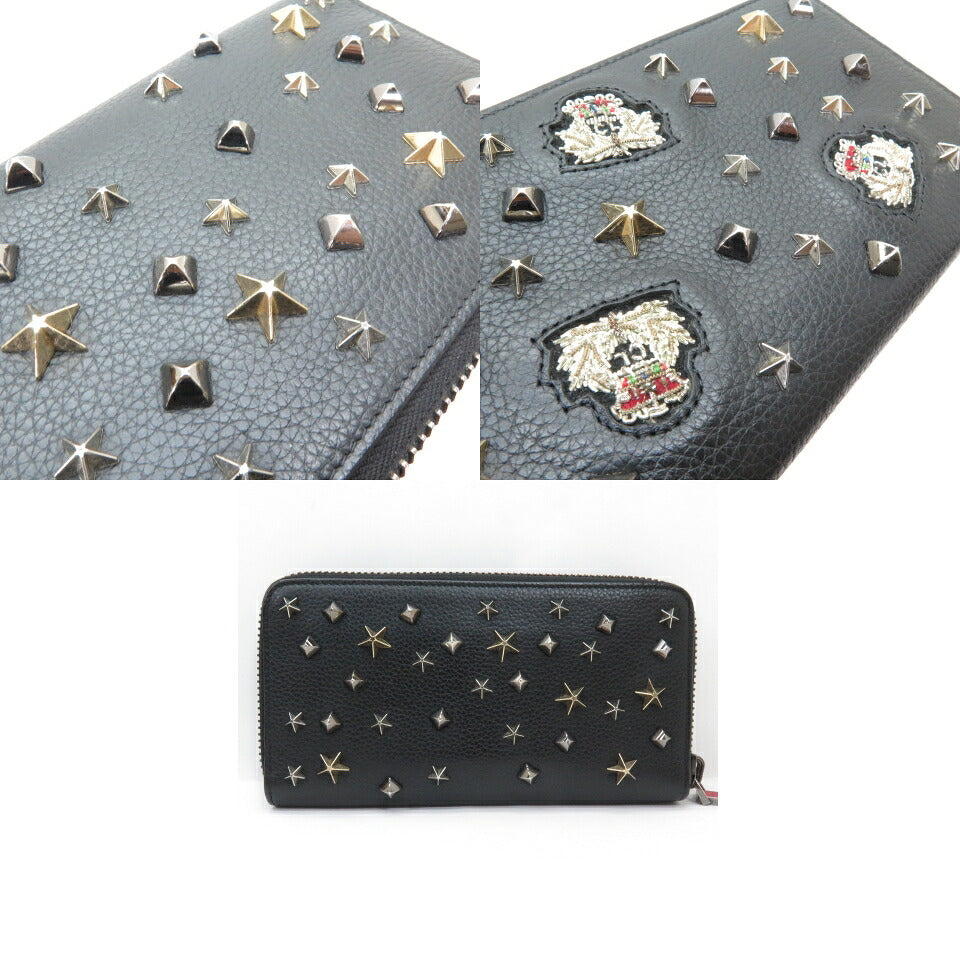 CHRISTIAN LOUBOUTIN Panettone Wallet Black Size ONE SIZE