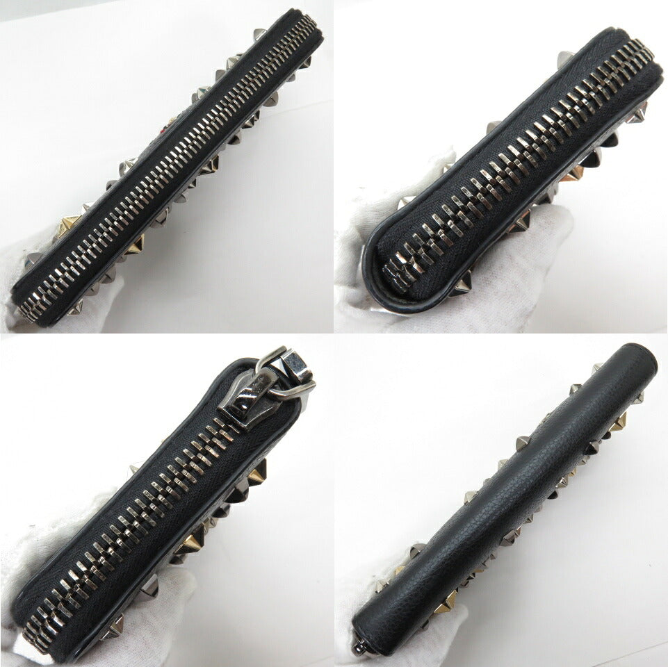 CHRISTIAN LOUBOUTIN Panettone Wallet Black Size ONE SIZE
