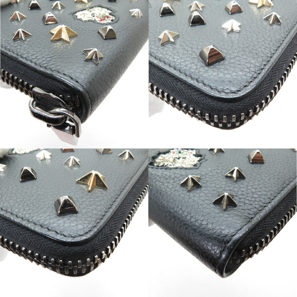 CHRISTIAN LOUBOUTIN Panettone Wallet Black Size ONE SIZE