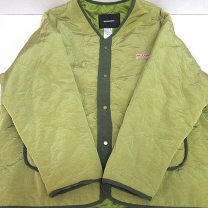 MASONPRINCE Oversized Quilted Back Logo Jacket Green Size 1