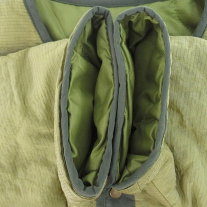 MASONPRINCE Oversized Quilted Back Logo Jacket Green Size 1