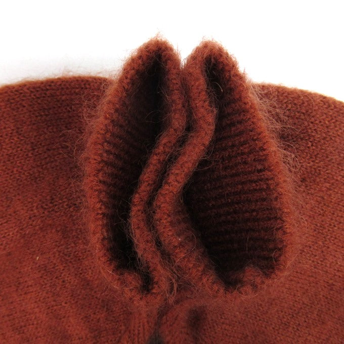 BATONER x United Arrows Mohair Argyle Sweater Brown Size 1