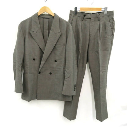 UNITED ARROWS Sharkskin Tailored Jacket & Set Gray Size S
