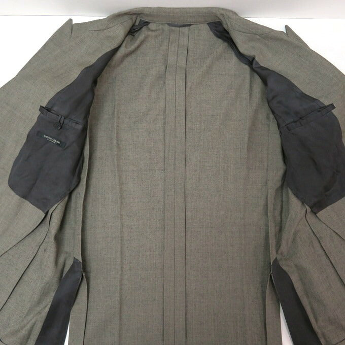 UNITED ARROWS Sharkskin Tailored Jacket & Set Gray Size S