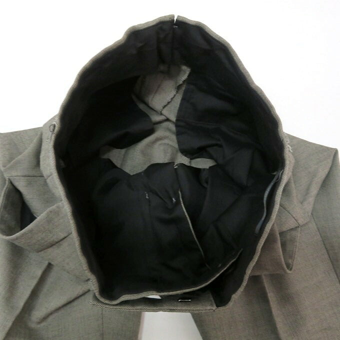 UNITED ARROWS Sharkskin Tailored Jacket & Set Gray Size S