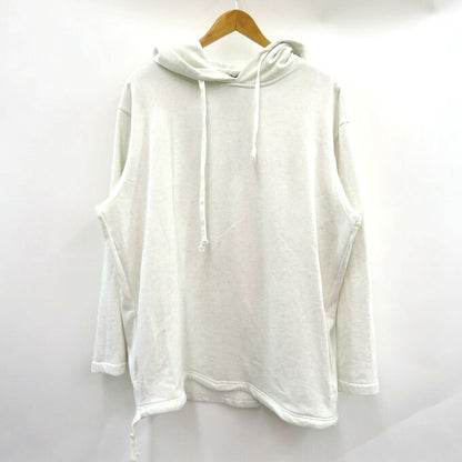 AURALEE Light Flowy Pullover Sweat Hoodie Light Gray Size 3