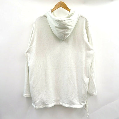 AURALEE Light Flowy Pullover Sweat Hoodie Light Gray Size 3