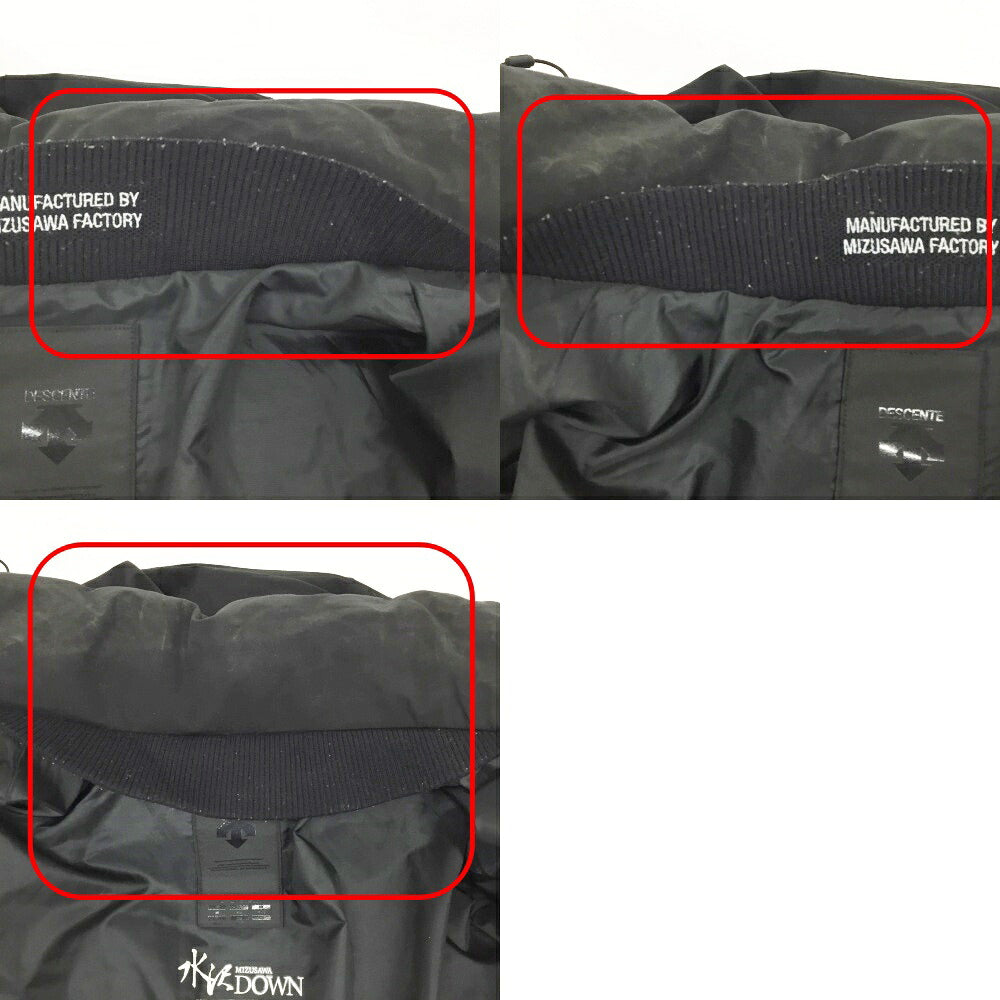 DESCENTE ALLTERRAIN Mizusawa Down Jacket Black Size M