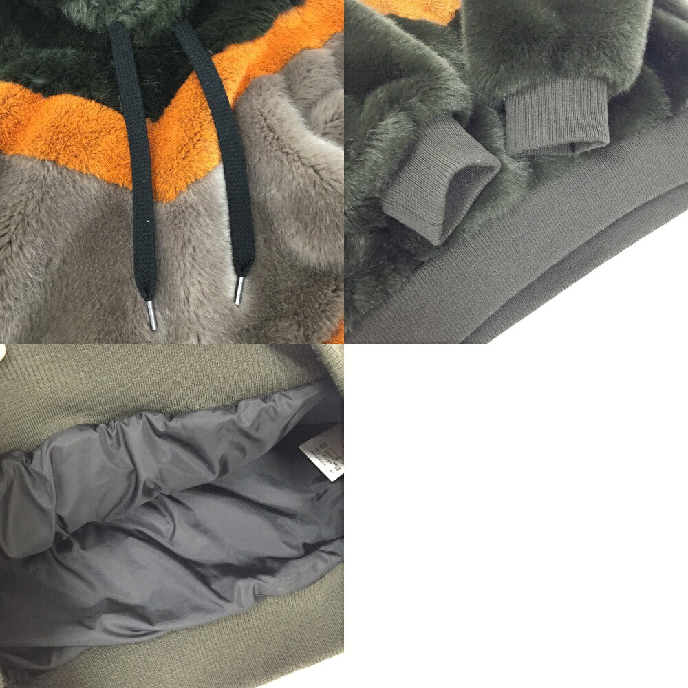 TAAKK( 18AW Fur Pullover Hoodie Multi-color Size 2