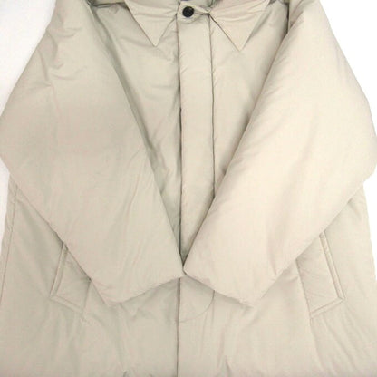 TOMORROWLAND Polyester Padded Balmacaan Coat Beige Size XS