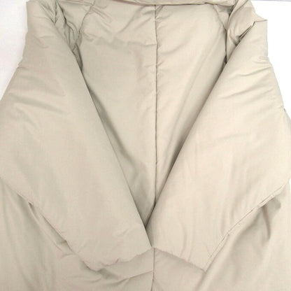 TOMORROWLAND Polyester Padded Balmacaan Coat Beige Size XS