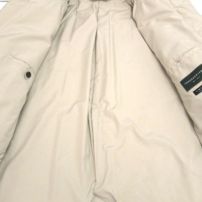 TOMORROWLAND Polyester Padded Balmacaan Coat Beige Size XS