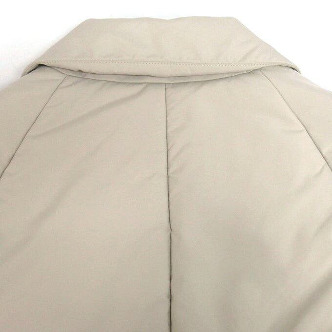 TOMORROWLAND Polyester Padded Balmacaan Coat Beige Size XS