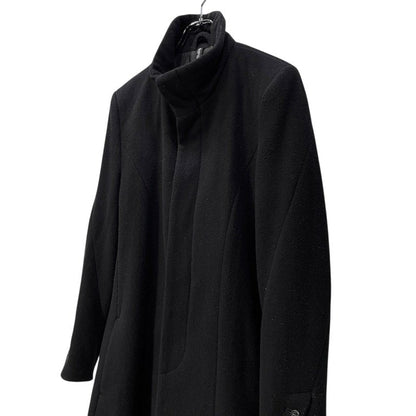 RIP VAN WINKLE 19AW Black Wool Mossa Chester Coat Size 3