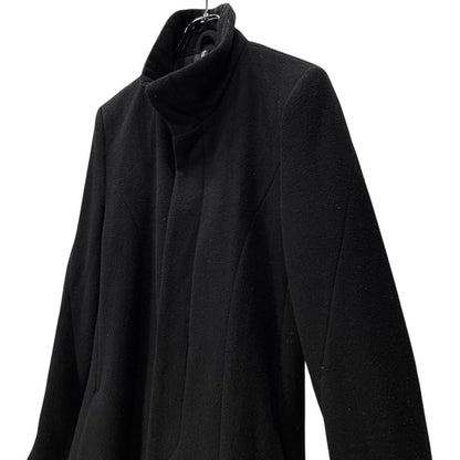 RIP VAN WINKLE 19AW Black Wool Mossa Chester Coat Size 3