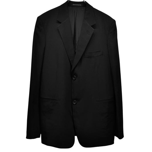 Yohji Yamamoto CDH 21AW Wool Gabardine 2B Blazer Size 3