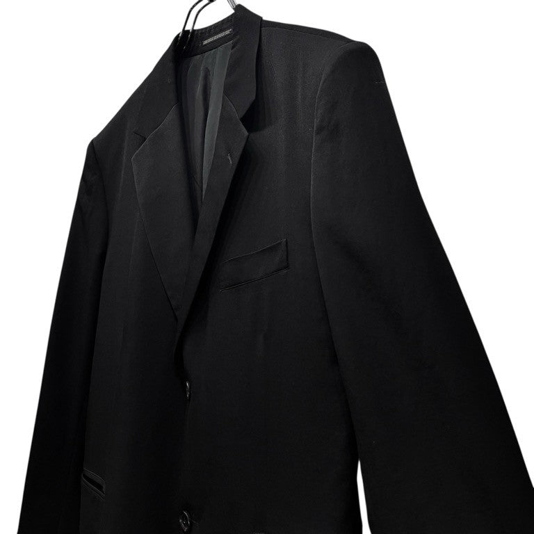 Yohji Yamamoto CDH 21AW Wool Gabardine 2B Blazer Size 3