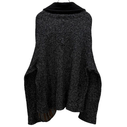 SOSNOVSKA 20AW Mohair Silk High Neck Sweater Gray Size S